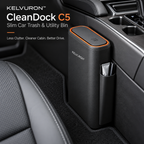 KELVURON™ CleanDock C5 Slim Car Trash & Utility Bin