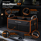 KELVURON™ RoadNest T7 Foldable Trunk Organizer