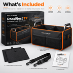 KELVURON™ RoadNest T7 Foldable Trunk Organizer