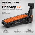 KELVURON™ GripStep L7 Foldable Door-Latch Roof Access Step
