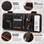 KELVURON™ SunVault V6 Premium Car Sun Visor Organizer