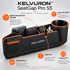 KELVURON™ SeatGap Pro S5 Car Seat Gap Organizer
