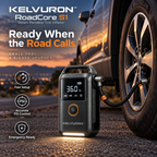KELVURON™ RoadCore S1 Smart Portable Tire Inflator