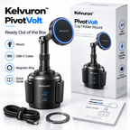 Kelvuron™ PivotVolt Cup Holder Mount
